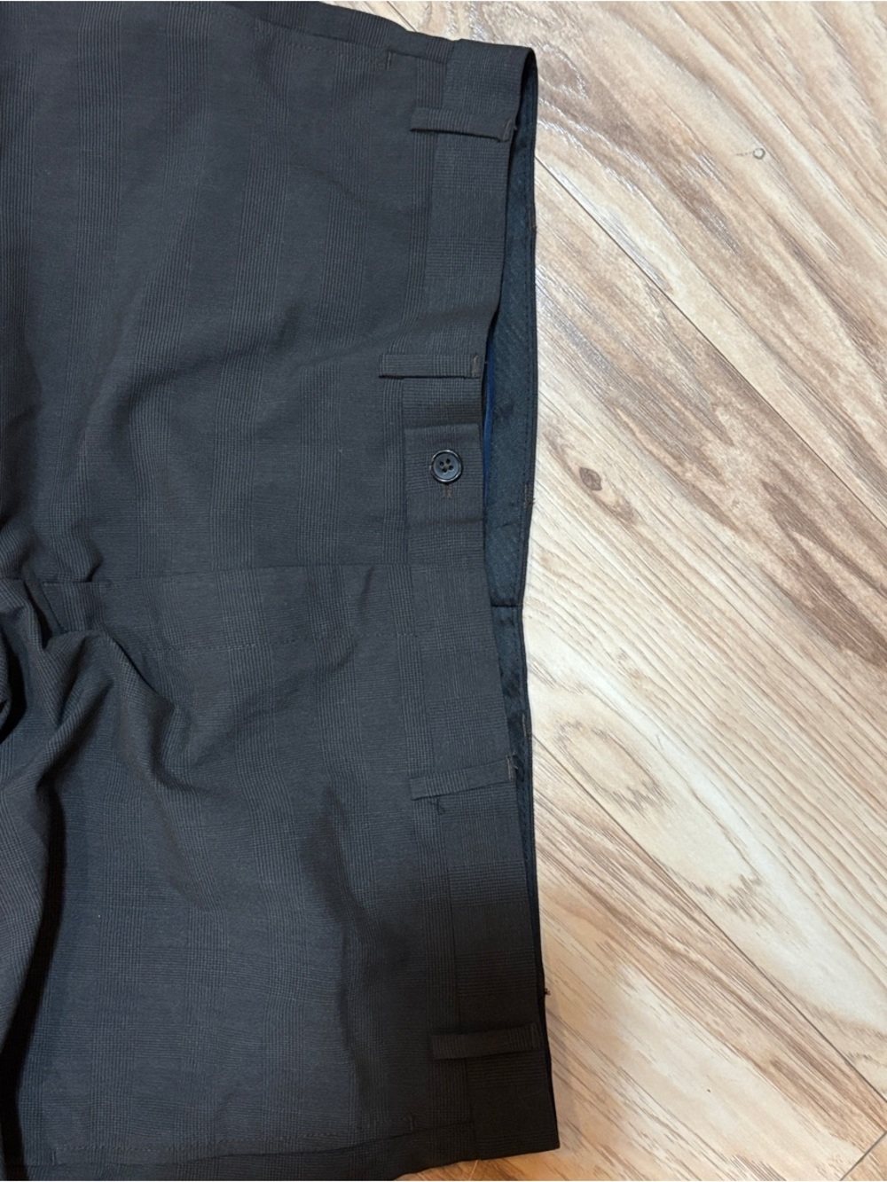 Lauren Ralph Lauren Dark Gray Glen plaid Dress Pants 40X32 - Picture 10 of 10